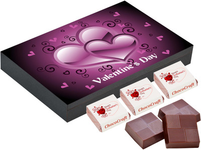 

CHOCOCRAFT Valentine Gift - Cool Gifts For Boyfriend - 12 Chocolate Box Truffles(400 g)