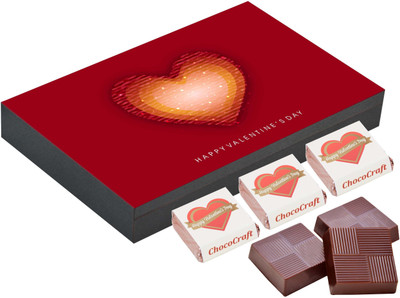 

CHOCOCRAFT Valentine Gifts - Which Gift Is Best For Girlfriend - 9 Chocolate Box Truffles(325 g)