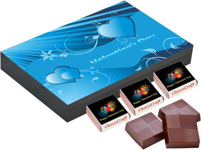 

CHOCOCRAFT Valentine's Day Gifts - I Love You Gifts For Him - 18 Chocolate Box Truffles(500 g)