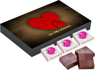 

CHOCOCRAFT Valentine's Day Gift - Best Gift Ideas For Husband - 12 Chocolate Box Truffles(400 g)