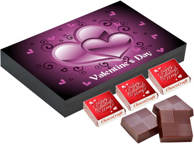 

CHOCOCRAFT Valentine's Gifts - Romantic Homemade Gifts For Girlfriend - 6 Chocolate Box Truffles(1000 g)