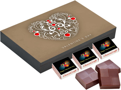 

CHOCOCRAFT Valentine's Day Gifts - Perfect Gift For Husband - 12 Chocolate Box Truffles(400 g)