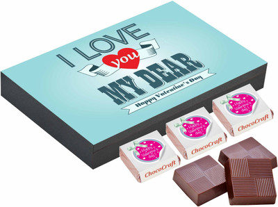 

CHOCOCRAFT Valentine's Day Gift - Valentines Gifts - 9 Chocolate Box Truffles(325 g)