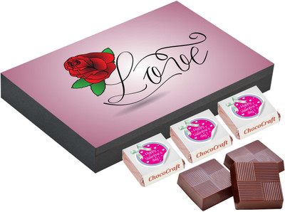 

CHOCOCRAFT Valentine's Day Gift - Birthday Gift For Boyfriend - 9 Chocolate Box Truffles(325 g)