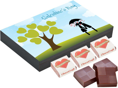 

CHOCOCRAFT Valentine Gifts - Special Valentine Gifts For Him - 9 Chocolate Box Truffles(325 g)