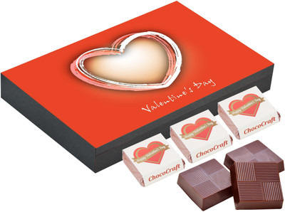 

CHOCOCRAFT Valentine Gifts - Cool Gifts For Boyfriend - 12 Chocolate Box Truffles(400 g)