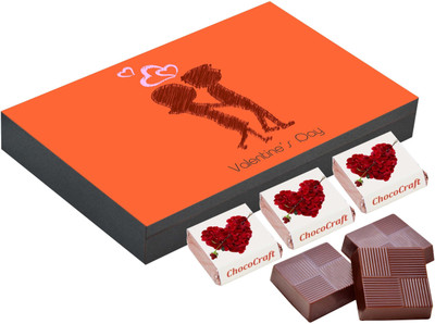 

CHOCOCRAFT Gifts For Boyfriend - Valentine Day Gift Online - 9 Chocolate Box Truffles(325 g)