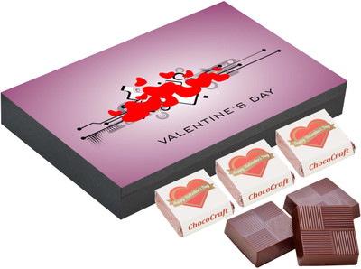 

CHOCOCRAFT Valentine Gifts - Best Romantic Gifts For Husband - 9 Chocolate Box Truffles(325 g)