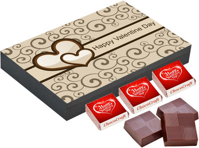 

CHOCOCRAFT Valentine's Gifts - Gifts For Her - 12 Chocolate Box Truffles(400 g)