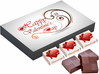 

CHOCOCRAFT Valentine Day Gift - Valentines Gift Box - 9 Chocolate Box Truffles(325 g)