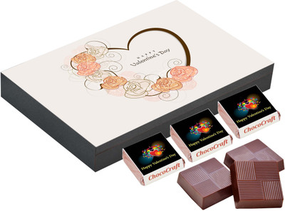 

CHOCOCRAFT Valentine's Day Gifts - Valentine Gifts For Him Romantic - 9 Chocolate Box Truffles(325 g)