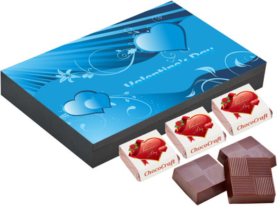 

CHOCOCRAFT Valentine Day Gifts - Unique Gifts For Women - 18 Chocolate Box Truffles(500 g)