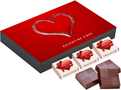 

CHOCOCRAFT Valentine Day Gifts - Best Gifts For Your Girlfriend - 18 Chocolate Box Truffles(500 g)