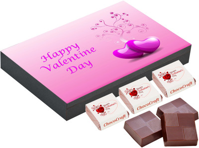 

CHOCOCRAFT Valentine Gift - Unique Gift Ideas For Girlfriend - 12 Chocolate Box Truffles(400 g)
