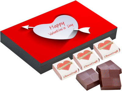 

CHOCOCRAFT Valentine Gifts - Chocolate Day Gift - 9 Chocolate Box Truffles(325 g)