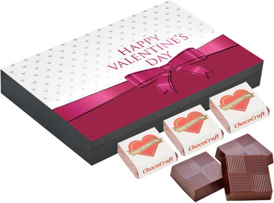 

CHOCOCRAFT Valentine Gifts - Perfect Gift For Girlfriend - 9 Chocolate Box Truffles(325 g)
