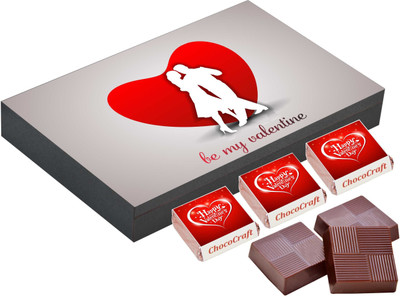

CHOCOCRAFT Valentine's Gifts - Valentine Day Special Gift - 18 Chocolate Box Truffles(500 g)