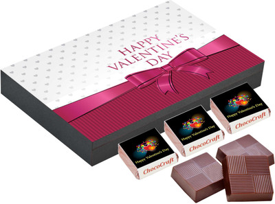 

CHOCOCRAFT Valentine's Day Gifts - Small Gifts For Girlfriend - 12 Chocolate Box Truffles(400 g)