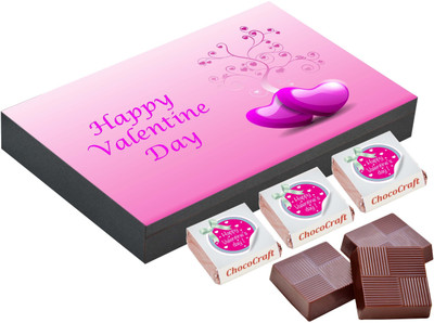 

CHOCOCRAFT Valentine's Day Gift - Birthday Ideas For Husband - 9 Chocolate Box Truffles(325 g)