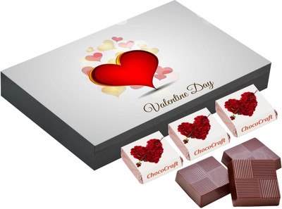 

CHOCOCRAFT Gifts For Boyfriend - Small Gifts For Girlfriend - 9 Chocolate Box Truffles(325 g)