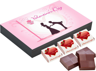

CHOCOCRAFT Valentine Day Gifts - Birthday Ideas For Husband - 9 Chocolate Box Truffles(325 g)