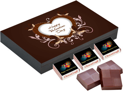 

CHOCOCRAFT Valentine's Day Gifts - Valentine'S Day Gift For Lover - 18 Chocolate Box Truffles(500 g)