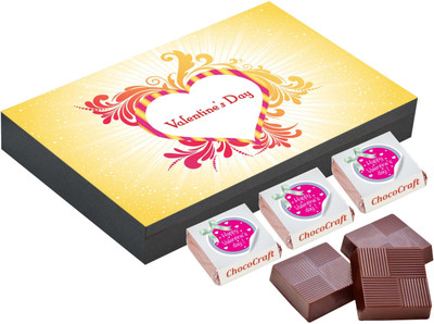 

CHOCOCRAFT Valentine's Day Gift - Perfect Gift For Husband - 12 Chocolate Box Truffles(400 g)