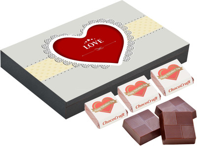 

CHOCOCRAFT Valentine Gifts - Romantic Gifts For Him - 9 Chocolate Box Truffles(325 g)