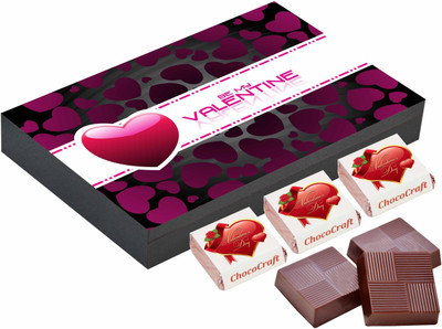

CHOCOCRAFT Valentine Day Gifts - Best Gifts For Him - 18 Chocolate Box Truffles(500 g)