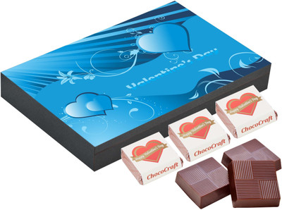 

CHOCOCRAFT Valentine's Gift - Romantic Birthday Gifts For Girlfriend - 18 Chocolate Box Truffles(500 g)