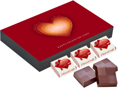 

CHOCOCRAFT Valentine Day Gift - Bday Gifts For Her - 9 Chocolate Box Truffles(325 g)
