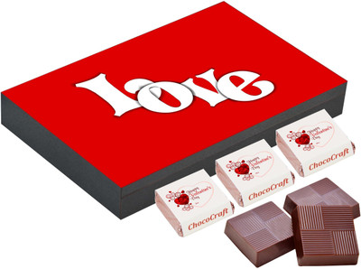 

CHOCOCRAFT Valentine Gift - Romantic Gifts For Men - 6 Chocolate Box Truffles(1000 g)