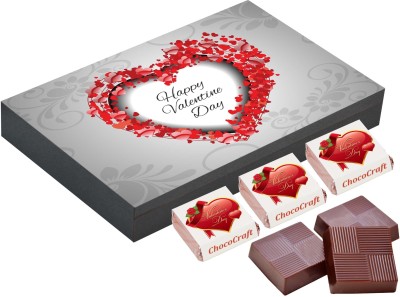 

CHOCOCRAFT Valentine Day Gifts - Romantic Gift For Wife - 12 Chocolate Box Truffles(400 g)