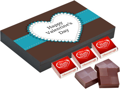

CHOCOCRAFT Valentine's Gifts - Special Gift For Husband - 18 Chocolate Box Truffles(500 g)