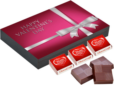 

CHOCOCRAFT Valentine's Gifts - Valentines Day Gifts For Her - 12 Chocolate Box Truffles(400 g)