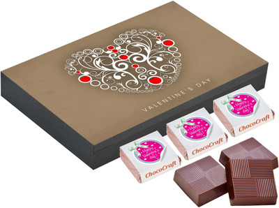 

CHOCOCRAFT Valentine's Day Gift - Birthday Gift Ideas For Boyfriend - 9 Chocolate Box Truffles(325 g)
