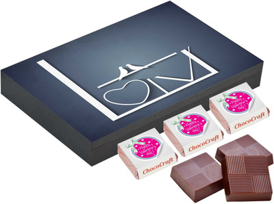

CHOCOCRAFT Valentine's Day Gift - Love Gifts For Him - 18 Chocolate Box Truffles(500 g)