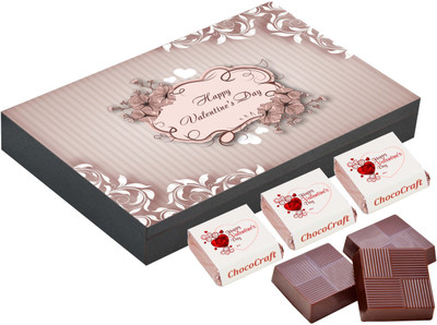 

CHOCOCRAFT Valentine Gift - Small Gifts For Husband - 12 Chocolate Box Truffles(400 g)