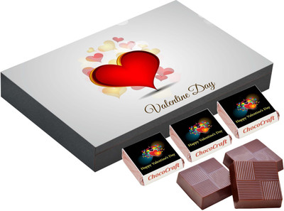 

CHOCOCRAFT Valentine's Day Gifts - Cool Gifts For Boyfriend - 18 Chocolate Box Truffles(500 g)