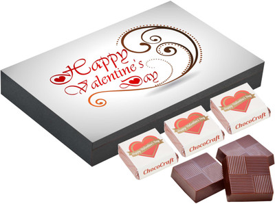 

CHOCOCRAFT Valentine Gifts - Unique Valentines Day Gifts - 12 Chocolate Box Truffles(400 g)
