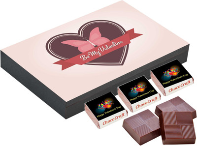 

CHOCOCRAFT Valentine's Day Gifts - Best Valentines Gift For Her - 9 Chocolate Box Truffles(325 g)