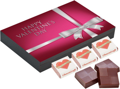 

CHOCOCRAFT Valentine Gifts - Happy Valentine Day Gift - 6 Chocolate Box Truffles(1000 g)
