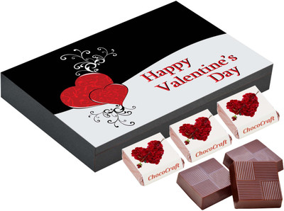 

CHOCOCRAFT Valentines Day Gifts - Gifts For Girlfriend - 18 Chocolate Box Truffles(500 g)
