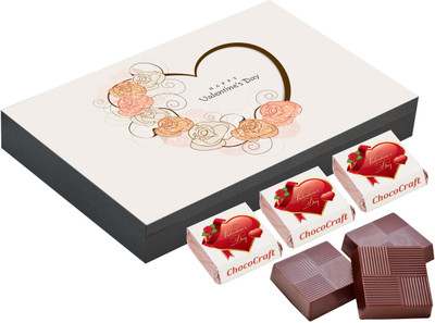 

CHOCOCRAFT Valentine Day Gift - Love Gift For Wife - 9 Chocolate Box Truffles(325 g)