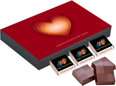 

CHOCOCRAFT Valentine's Day Gifts - Valentines Day Gifts For Boys - 9 Chocolate Box Truffles(325 g)