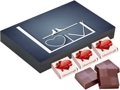 

CHOCOCRAFT Valentine Day Gift - Gift Items For Wife - 9 Chocolate Box Truffles(325 g)