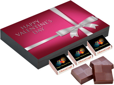 

CHOCOCRAFT Valentine's Day Gifts - Romantic Gift Ideas For Girlfriend - 12 Chocolate Box Truffles(400 g)