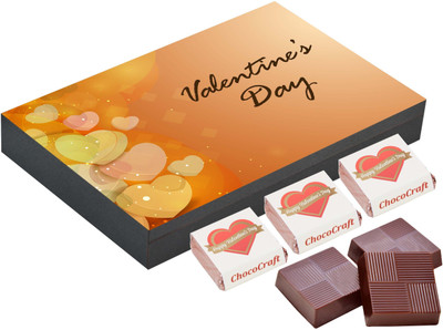 

CHOCOCRAFT Valentine Gifts - Surprise Gift For Lover - 9 Chocolate Box Truffles(325 g)