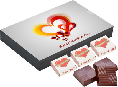 

CHOCOCRAFT Valentine Gifts - Unique Romantic Gifts - 9 Chocolate Box Truffles(325 g)