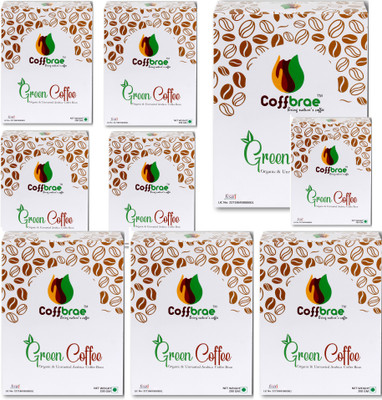 Coffbrae Organic Green Coffee Instant Coffee 1800 g(Pack of 9)
